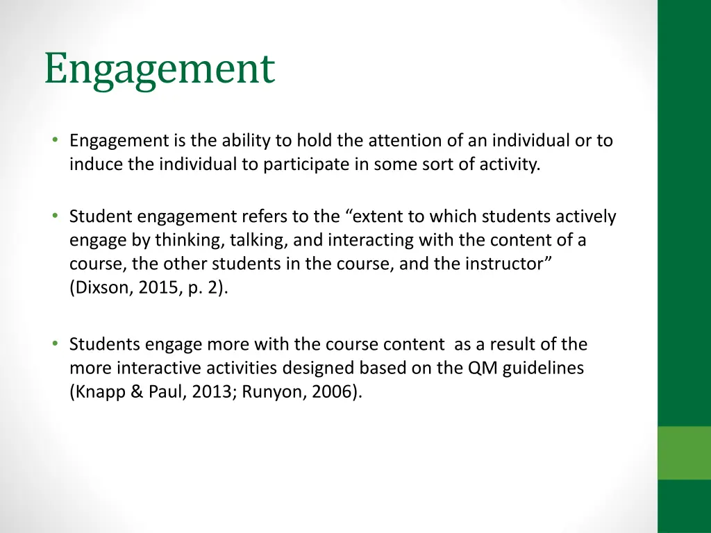 engagement