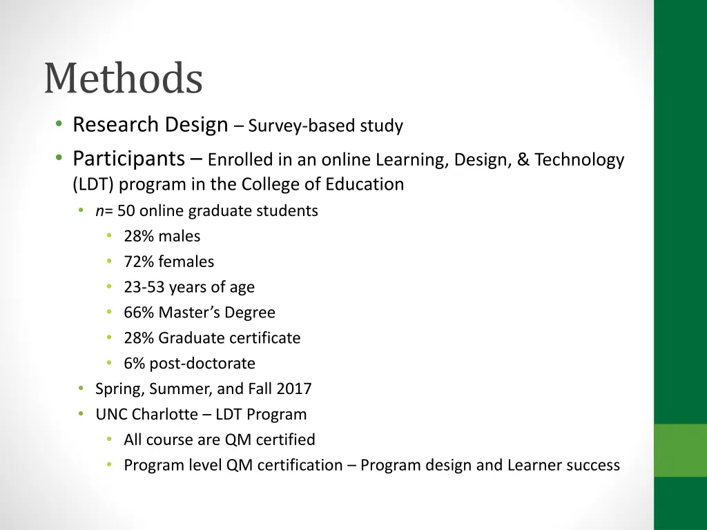 methods research design survey based study