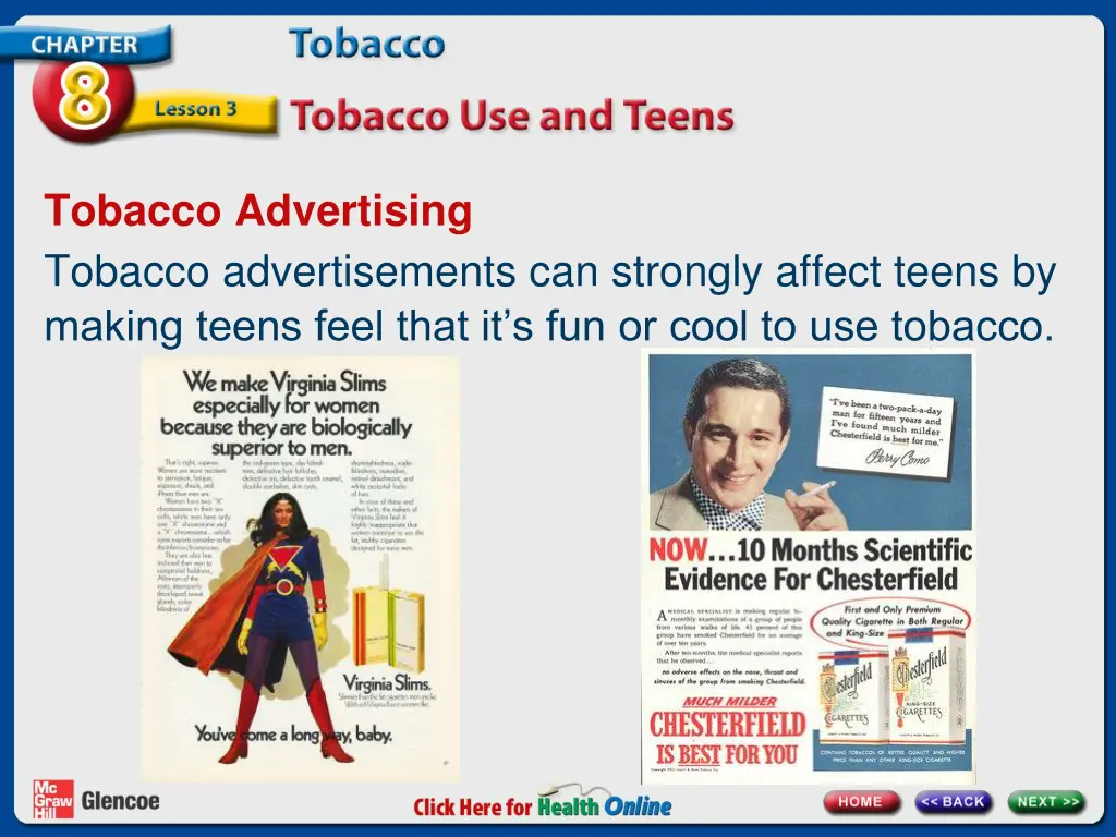 tobacco advertising tobacco advertisements