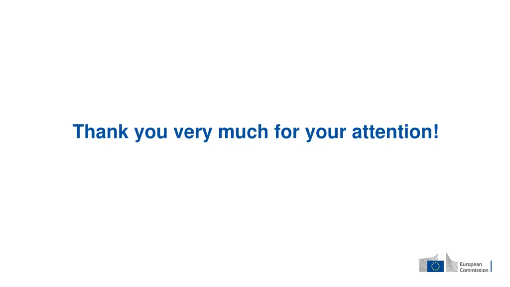 thank you very much for your attention