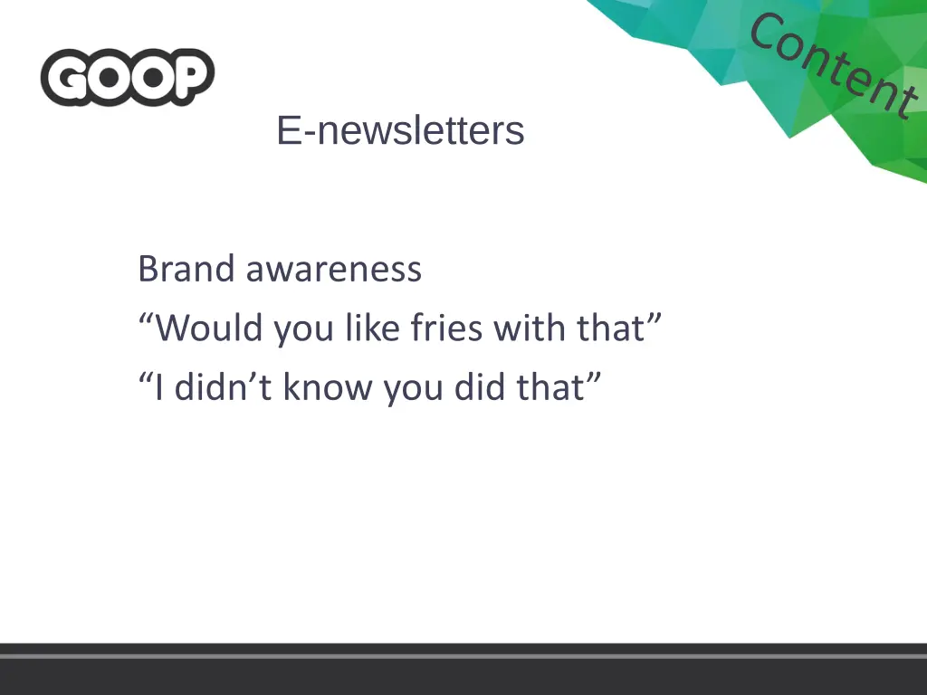 e newsletters