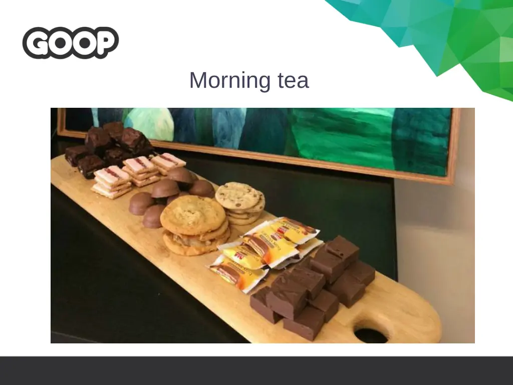morning tea