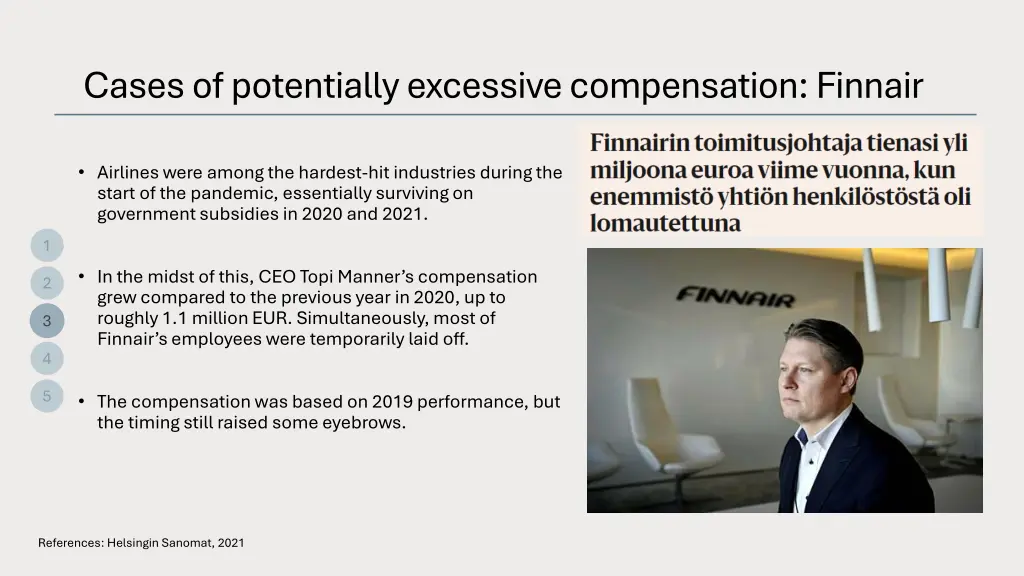 cases of potentially excessive compensation