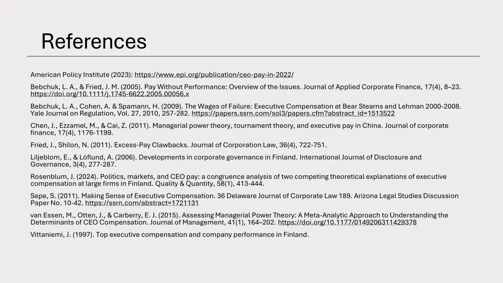 references