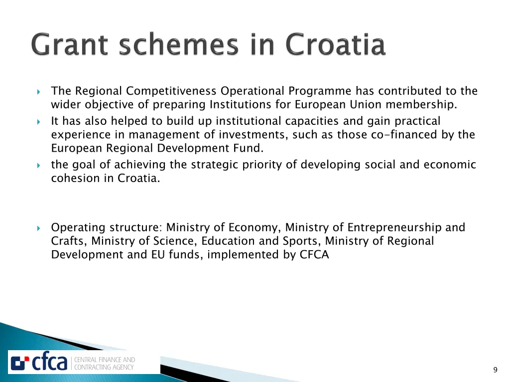 the regional competitiveness operational