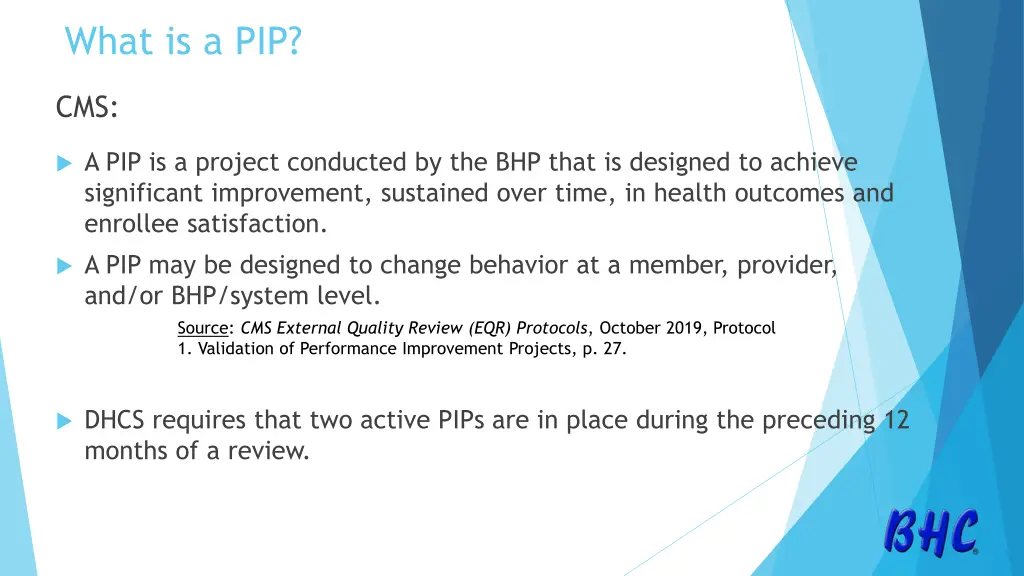 what is a pip