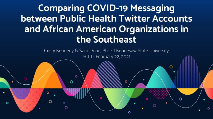 comparing covid 19 messaging between public