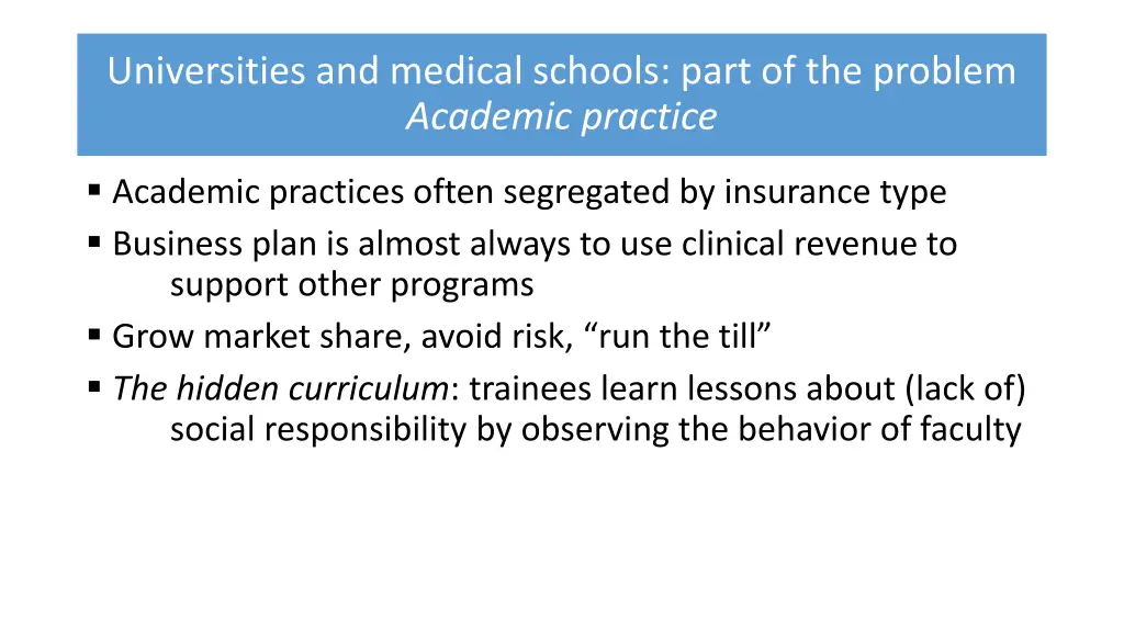 universities and medical schools part 2