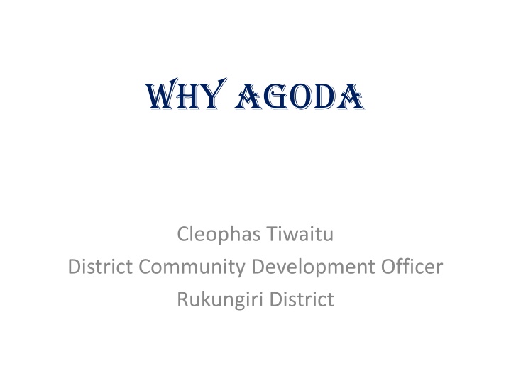 why agoda