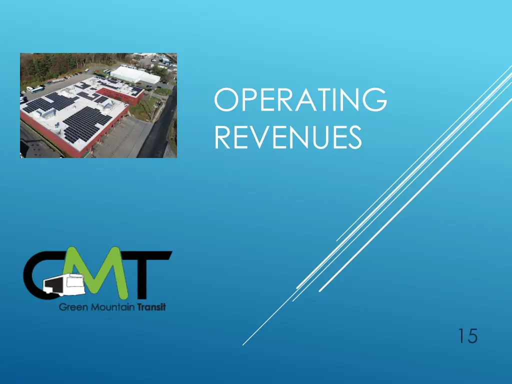 operating revenues