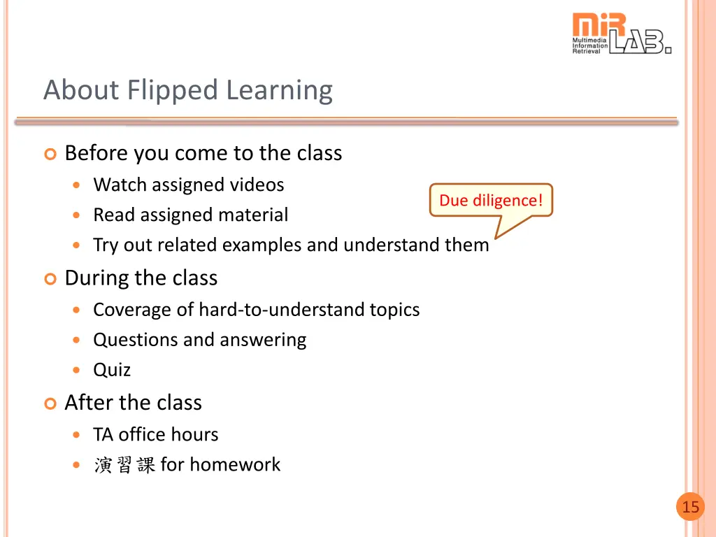 about flipped learning