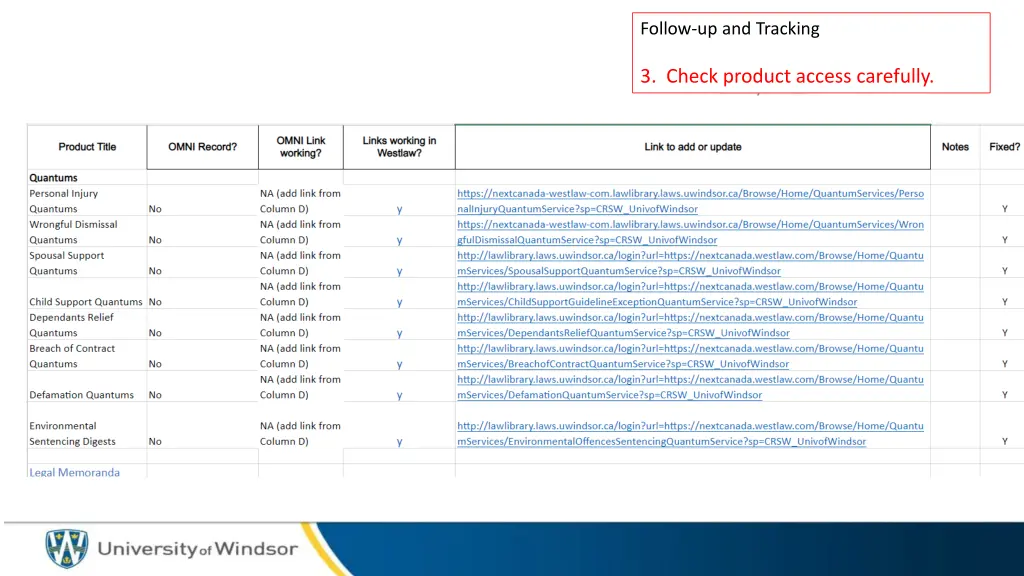 follow up and tracking 3