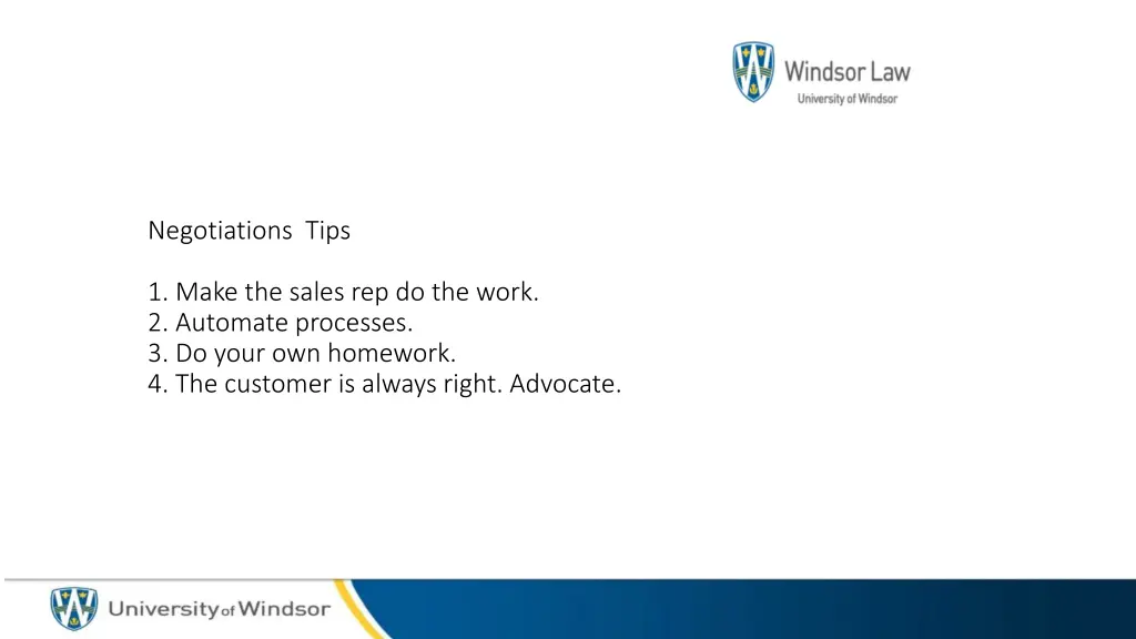 negotiations tips