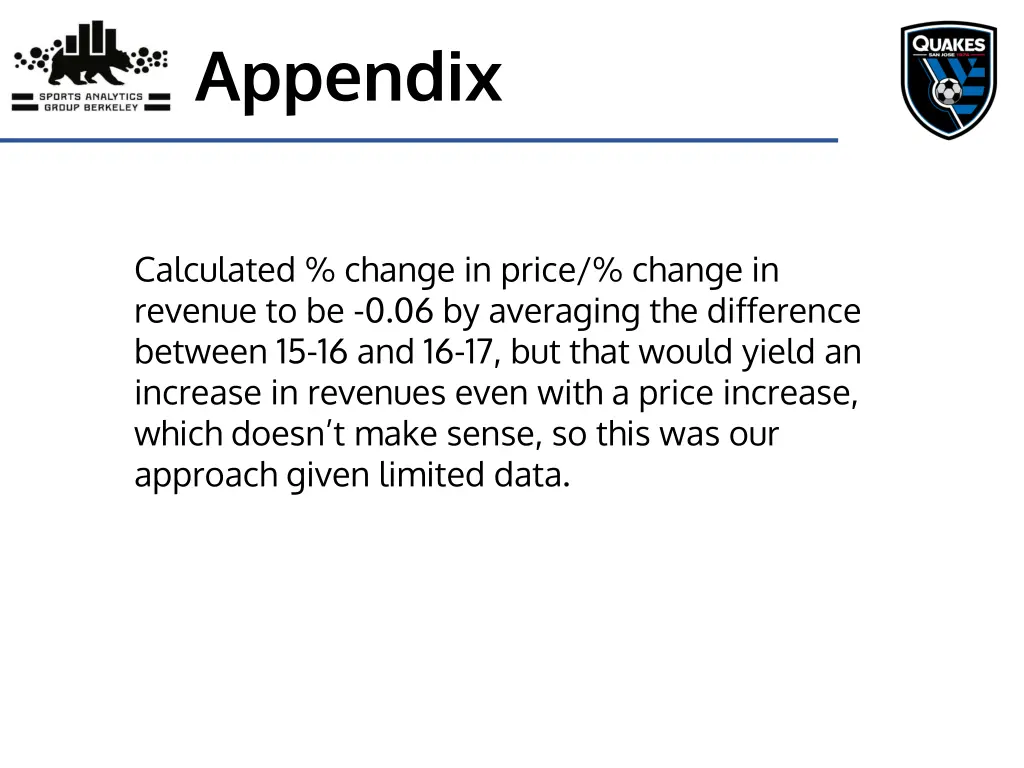 appendix