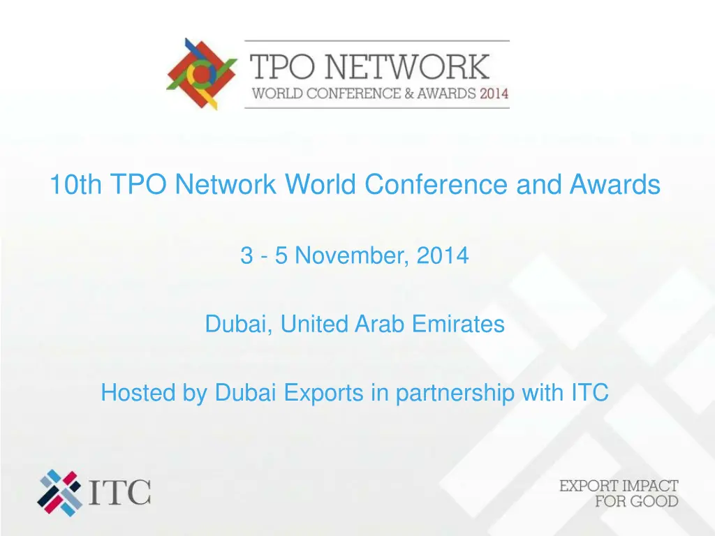 10th tpo network world conference and awards