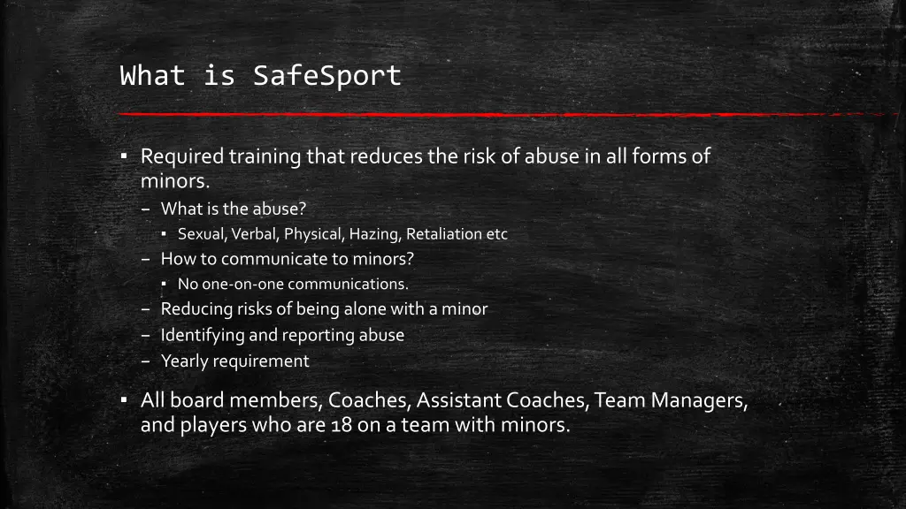 what is safesport