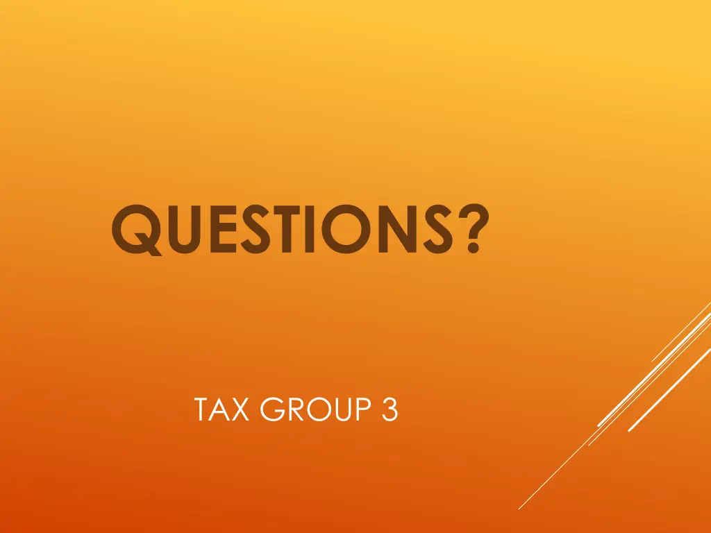 questions