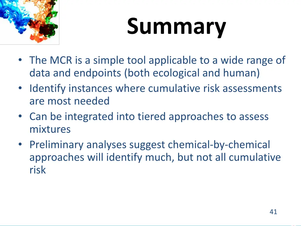 summary