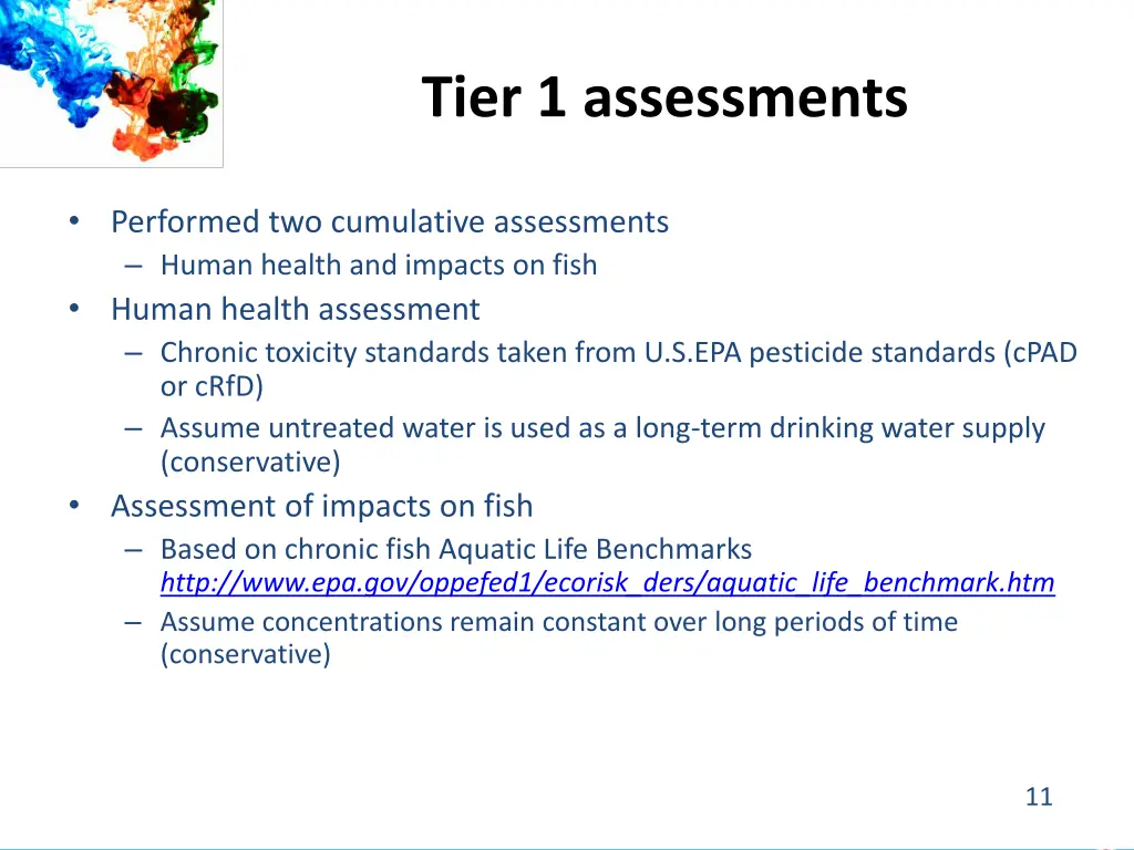 tier 1 assessments