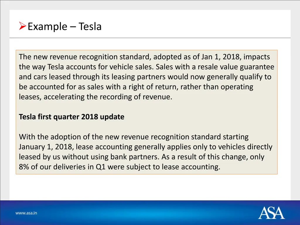 example tesla