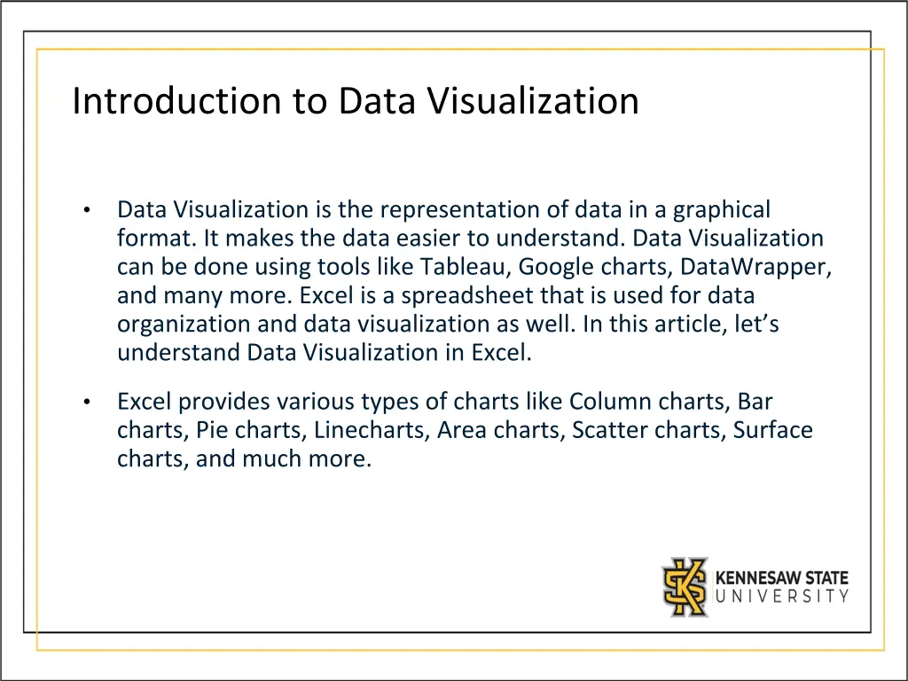 introduction to data visualization