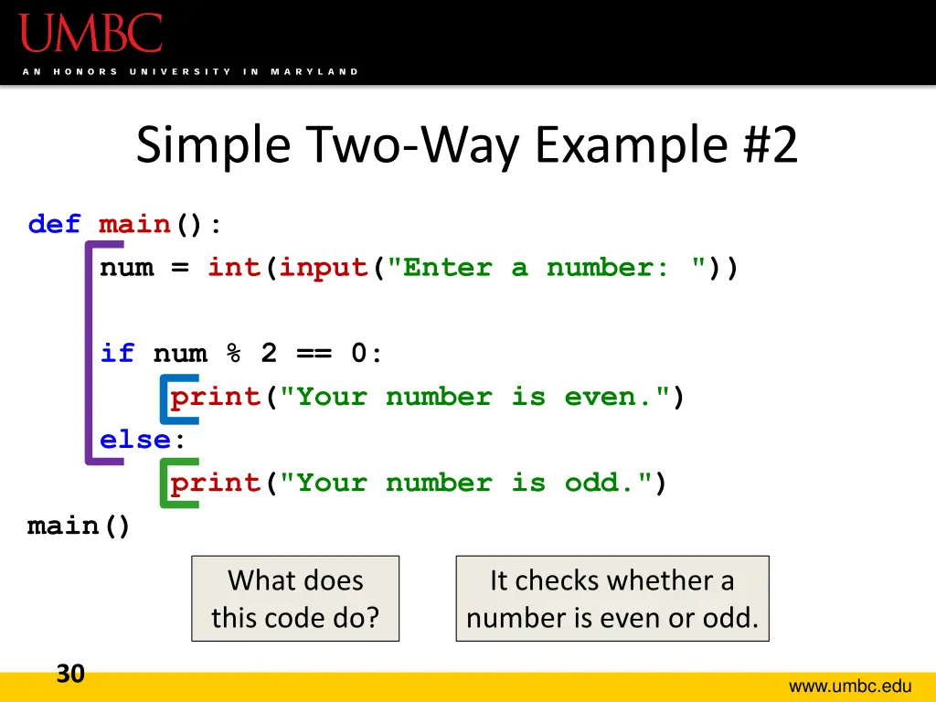 simple two way example 2