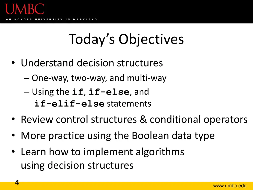 today s objectives