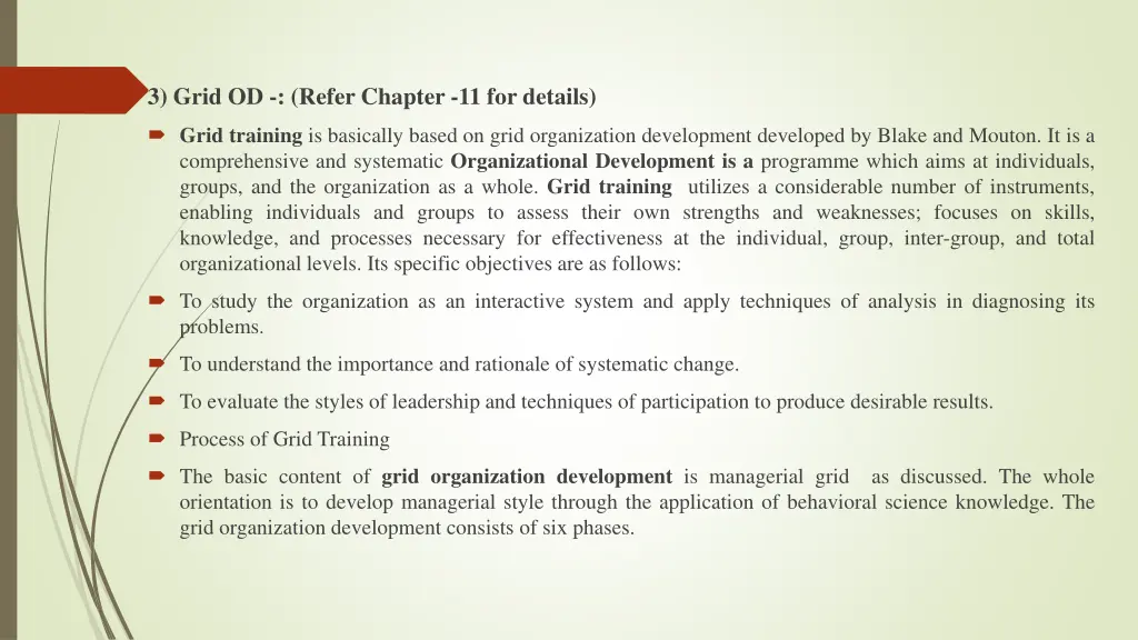 3 grid od refer chapter 11 for details