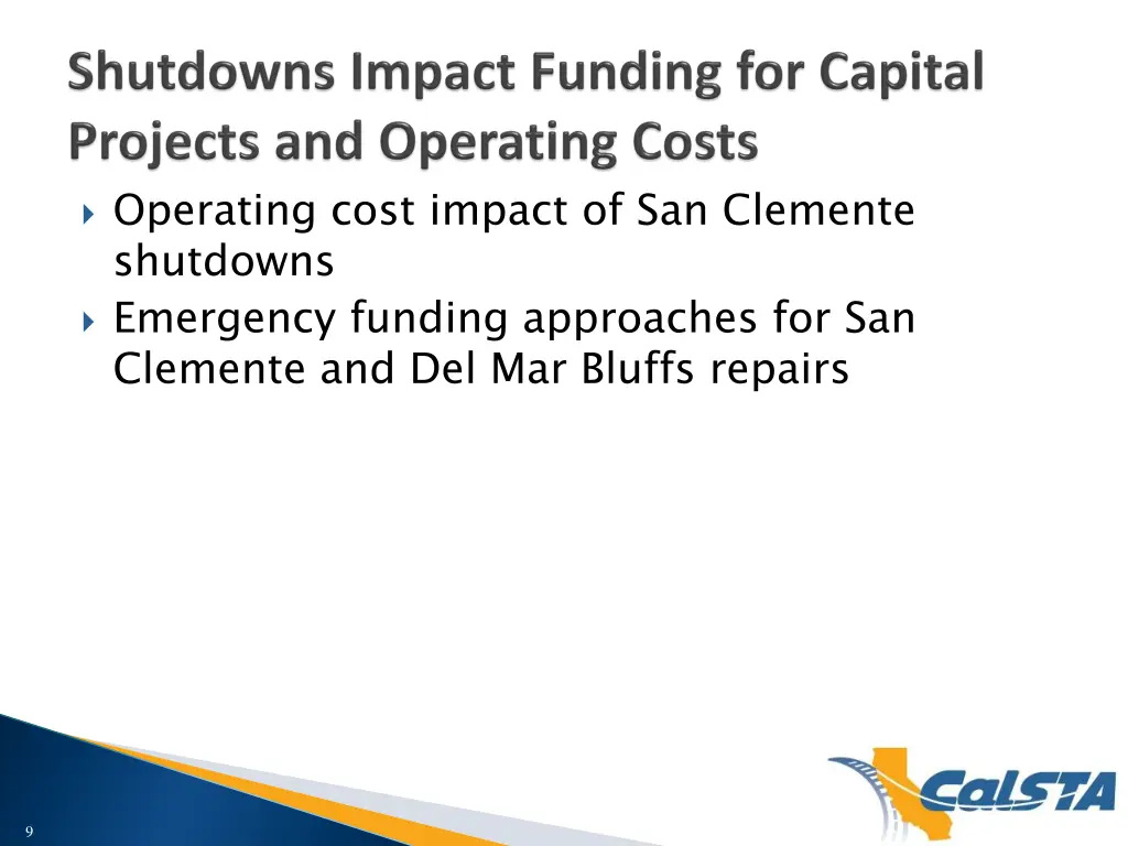 operating cost impact of san clemente shutdowns