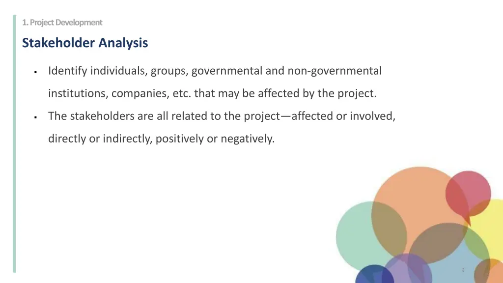 1 project development 3
