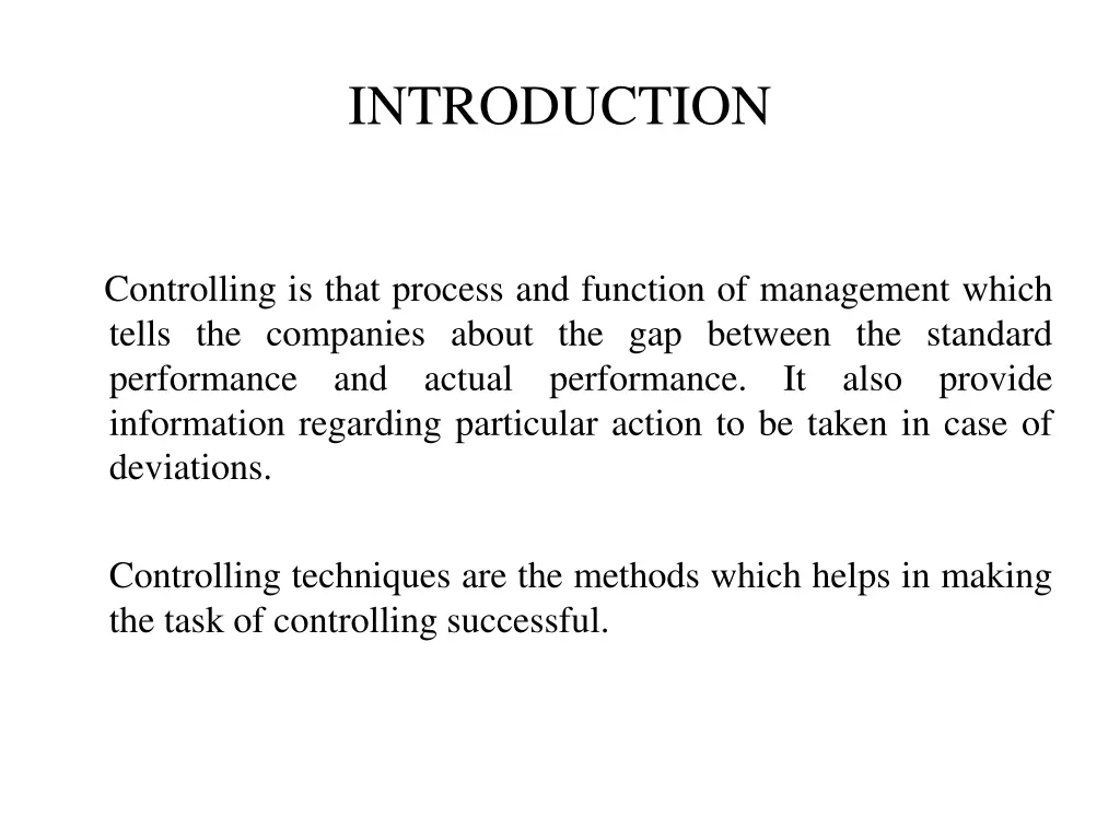 introduction
