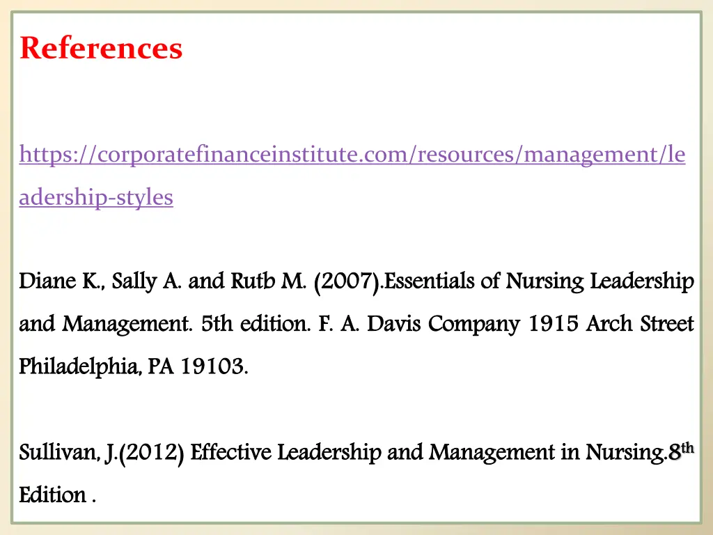 references