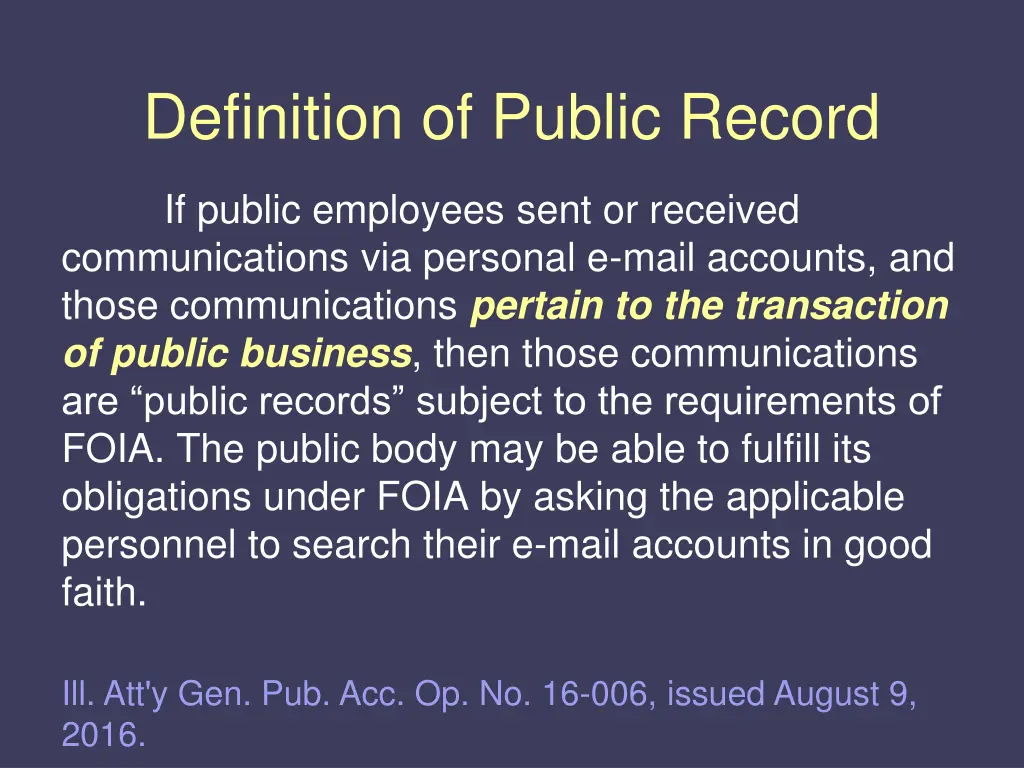 definition of public record