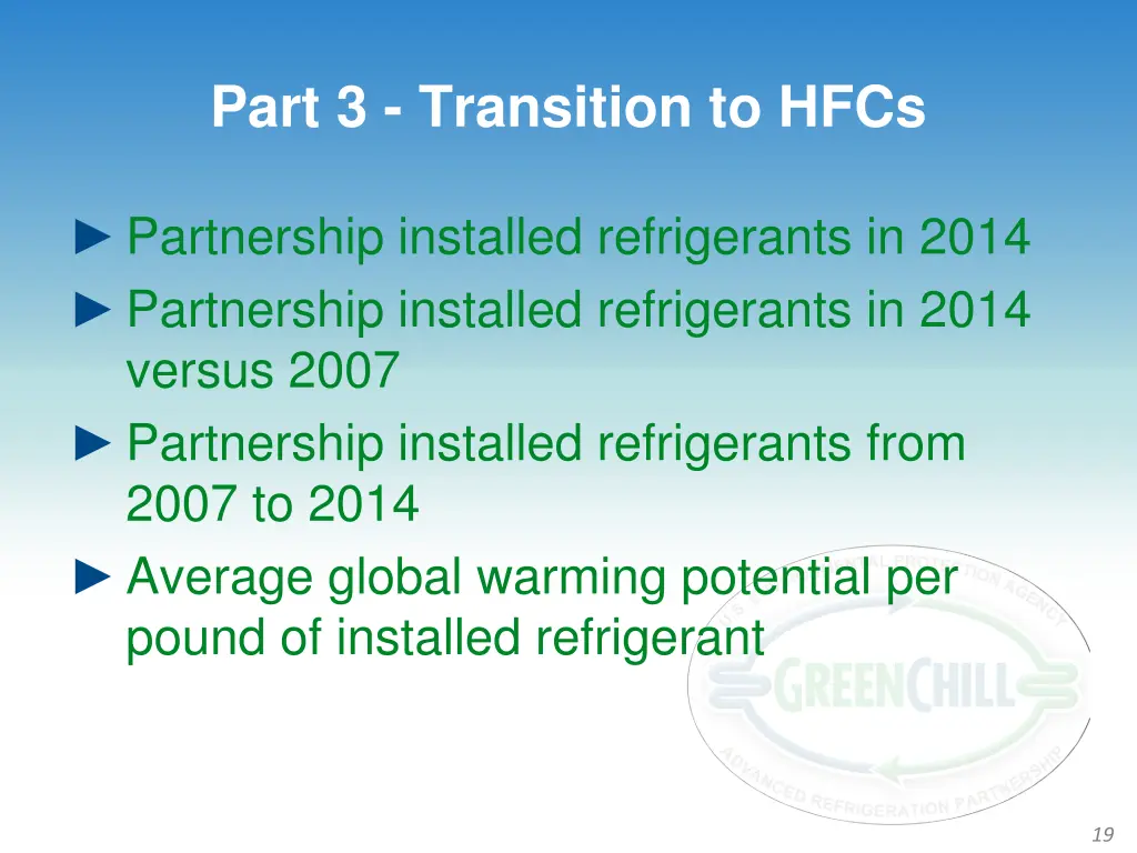 part 3 transition to hfcs