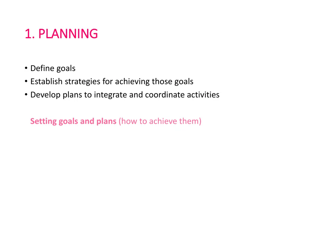 1 planning 1 planning