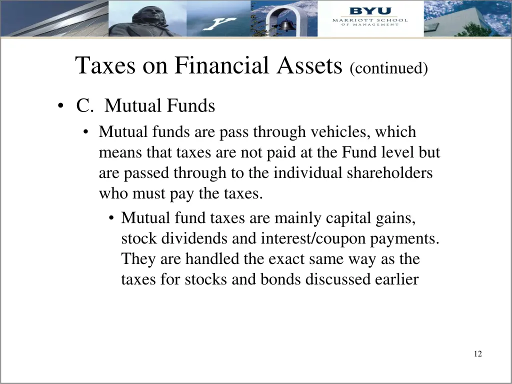 taxes on financial assets continued 2