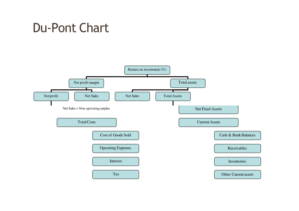 du pont chart