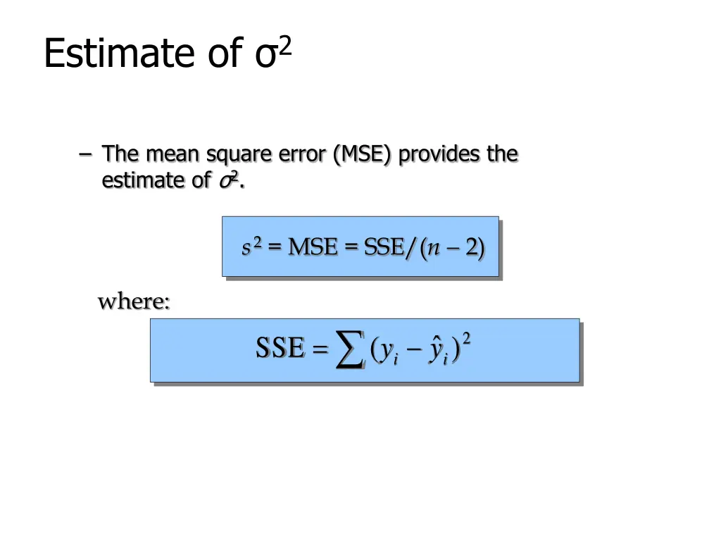 estimate of 2