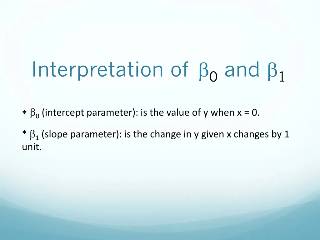 interpretation of 0 and 1