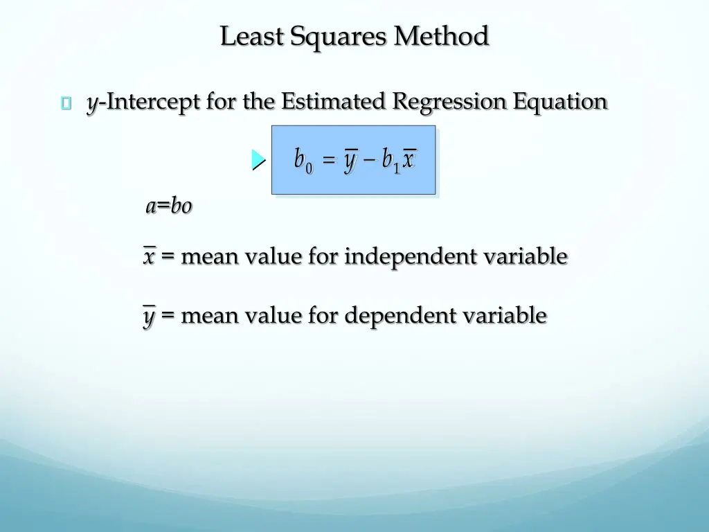 least squares method 4