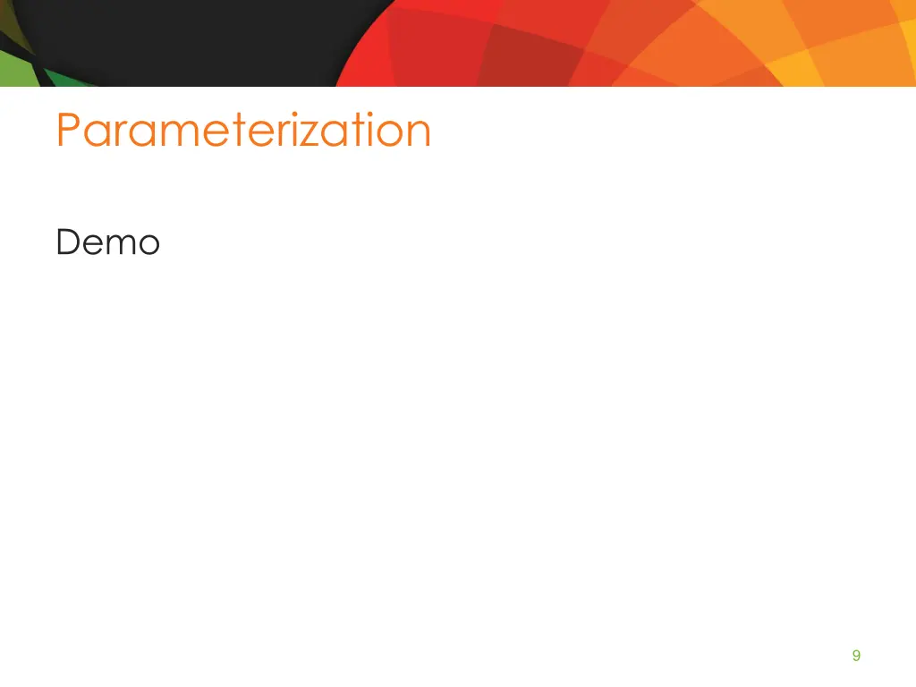 parameterization 2
