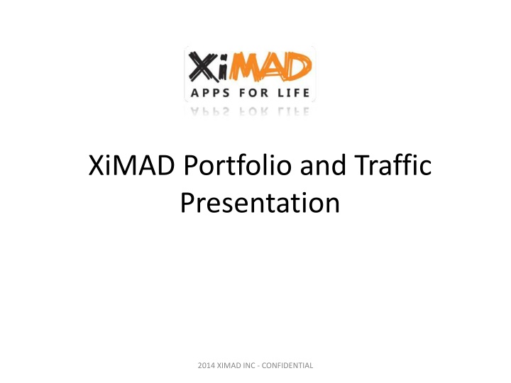 ximad portfolio and traffic presentation