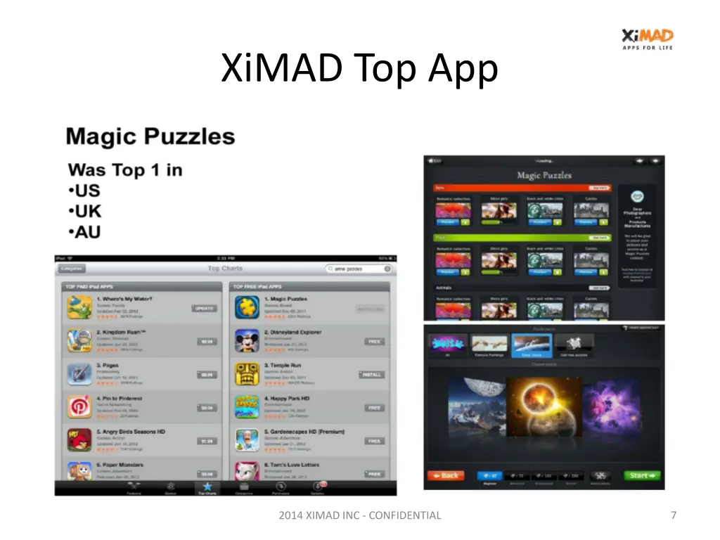 ximad top app