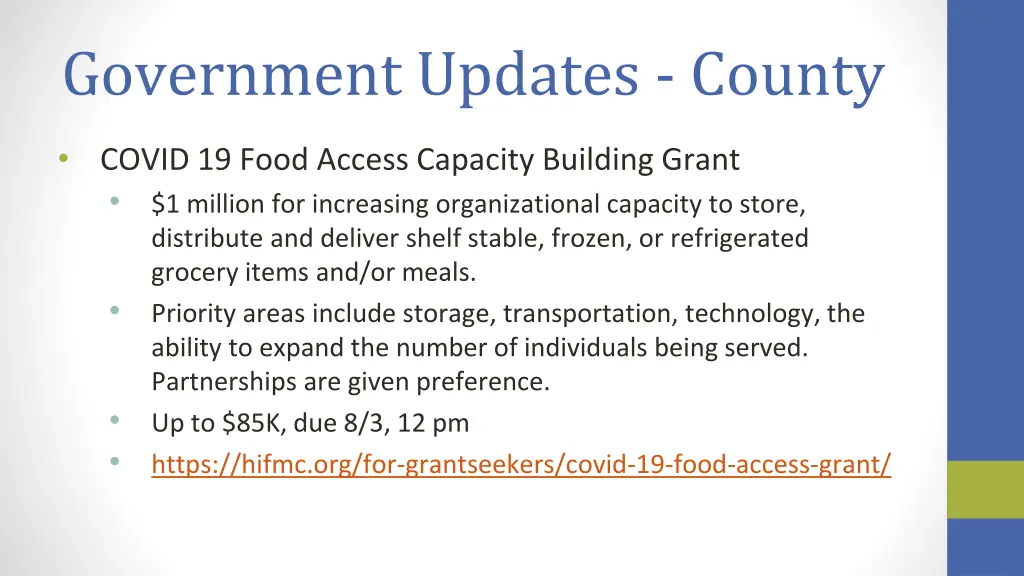 government updates county 3