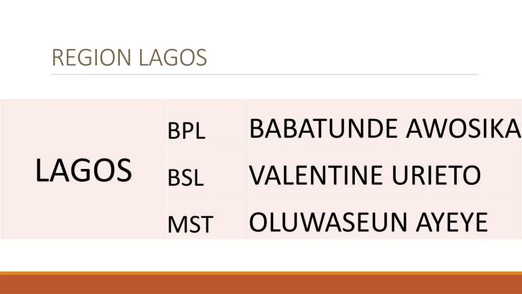 region lagos