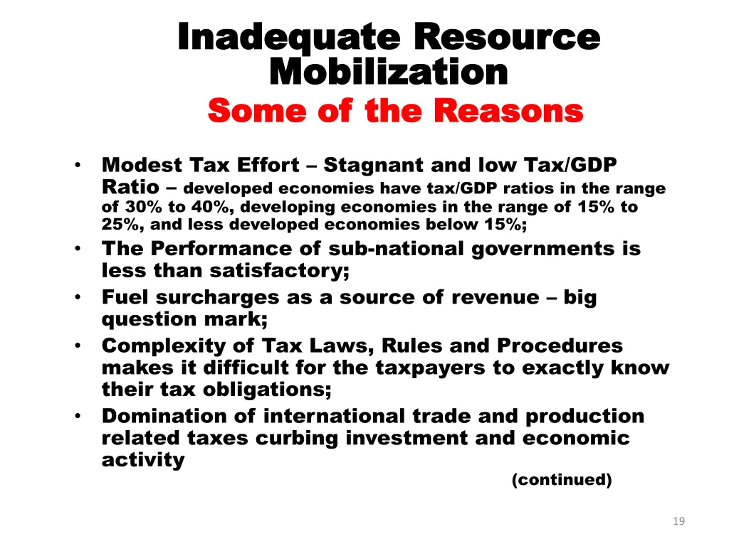 inadequate resource inadequate resource 1