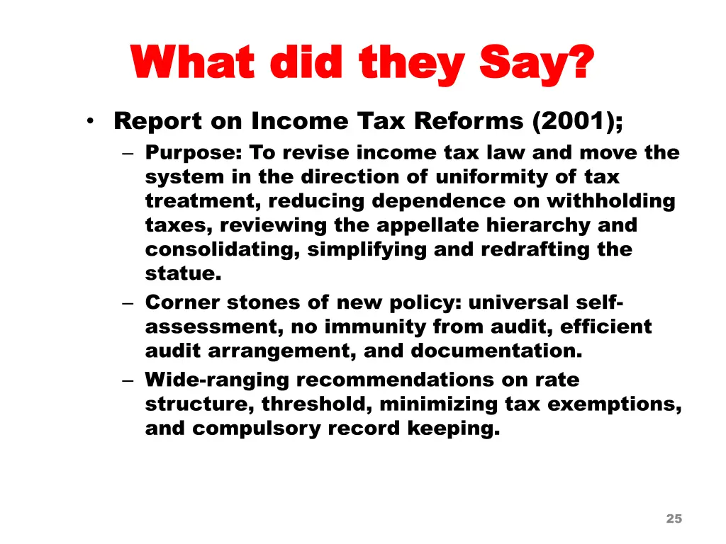 what did they say what did they say report 2