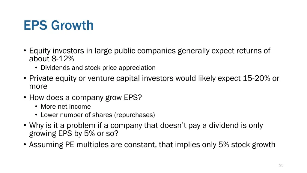eps growth