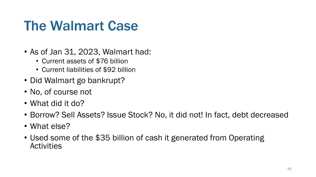 the walmart case