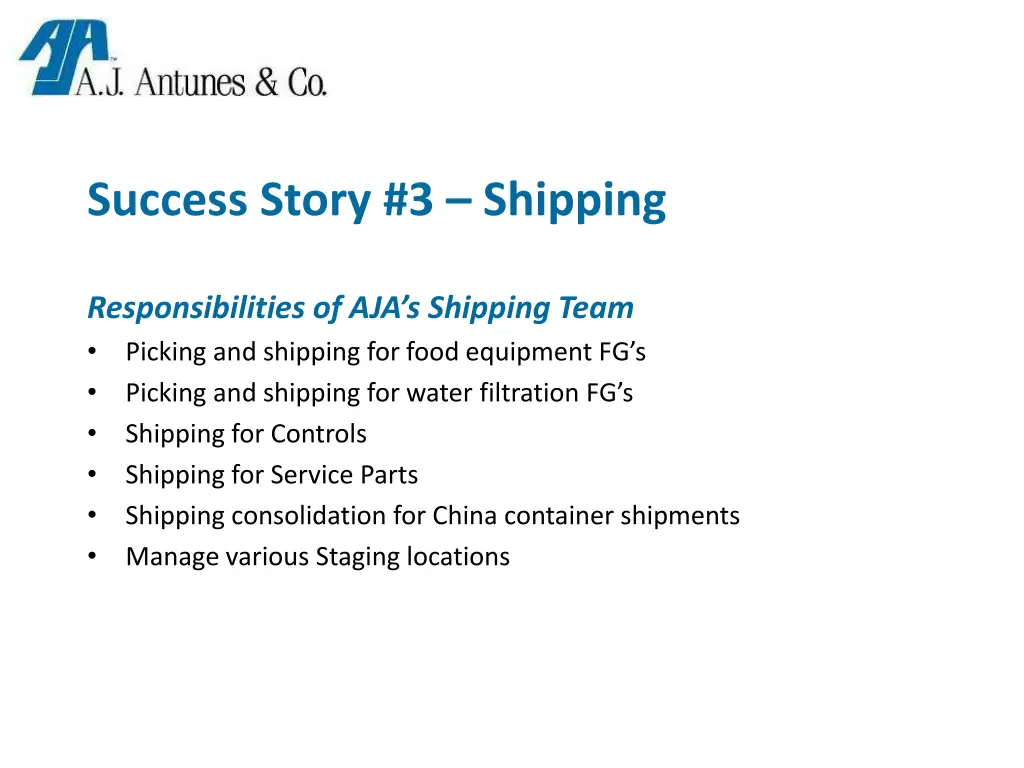 success story 3 shipping 1